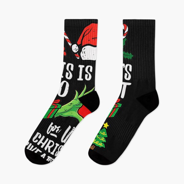 Item preview, This Is My It's Too Hot For Ugly Christmas Sweaters Warm Weather Grinch Christmas Humor Holiday designed and sold by CharlieConon.