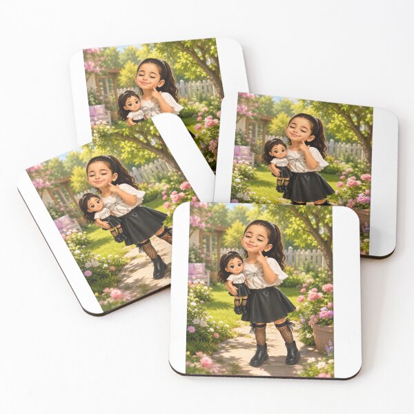 Item preview, My Little Girl and Her Favorite Doll designed and sold by LumivaraGallery.