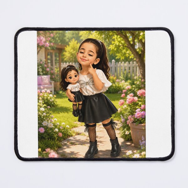 Item preview, My Little Girl and Her Favorite Doll designed and sold by LumivaraGallery.