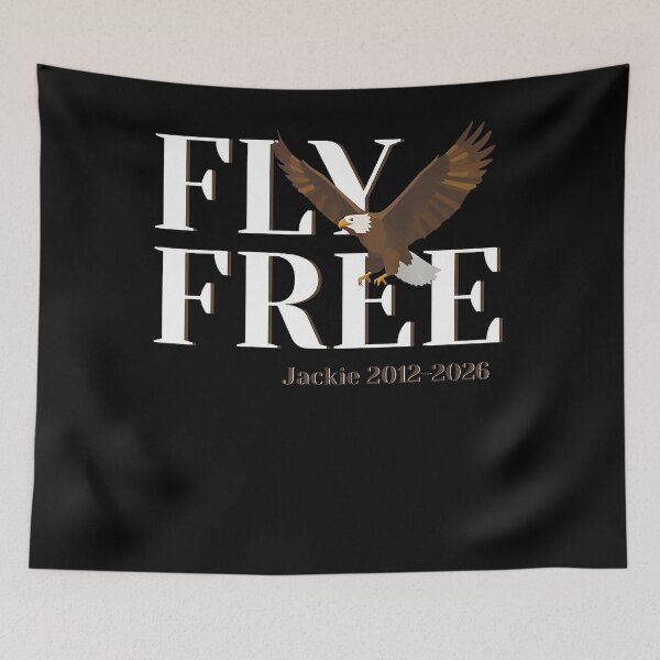 Item preview, Fly Free Jackie Eagle Memorial Tribute 2012 2026 designed and sold by DavidThe1.