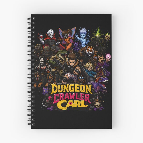 Item preview, Dungeon Crawler Carl Book Series - 8Bit Vintage designed and sold by Prints3000.
