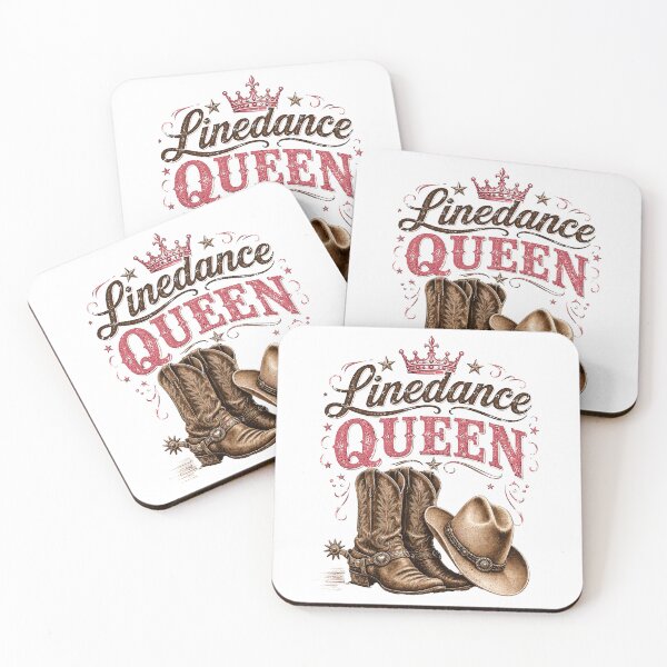 Item preview, Linedance Queen Pink Cowgirl Crown Cute Western Line Dance Birthday Cowgirl designed and sold by ZIGLWORKS.