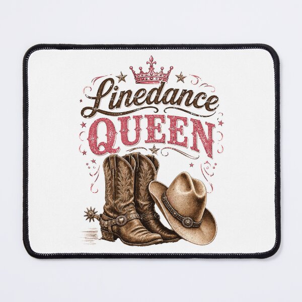 Item preview, Linedance Queen Pink Cowgirl Crown Cute Western Line Dance Birthday Cowgirl designed and sold by ZIGLWORKS.