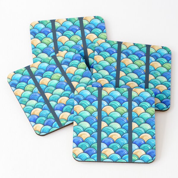 Item preview, Colorful Mermaid Scale Pattern – Transparent PNG designed and sold by annenambiro.