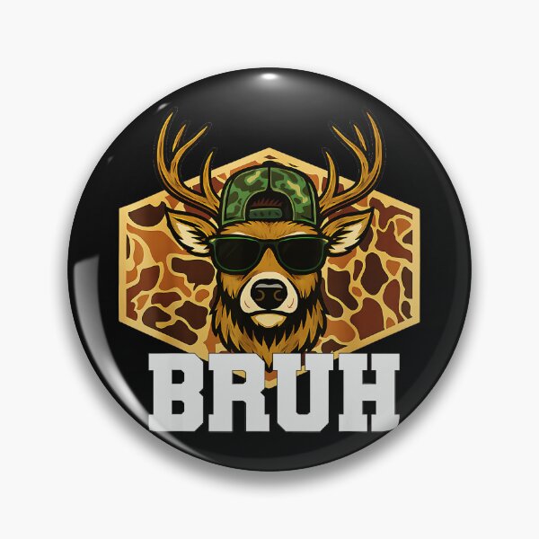 Item preview, Bruh Deer Hunter Outdoors Guy Meme designed and sold by CharlieConon.