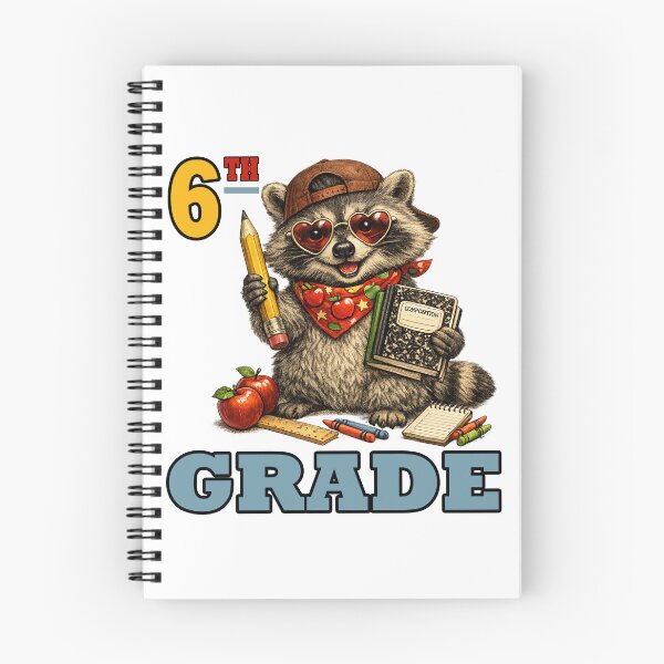 Item preview, Funny Sixth Grade Feral Raccoon Back-to-school designed and sold by SON SON.