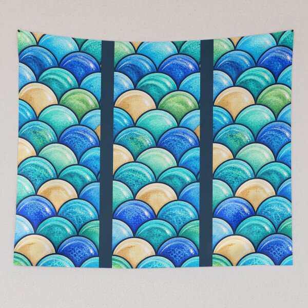 Item preview, Colorful Mermaid Scale Pattern – Transparent PNG designed and sold by annenambiro.