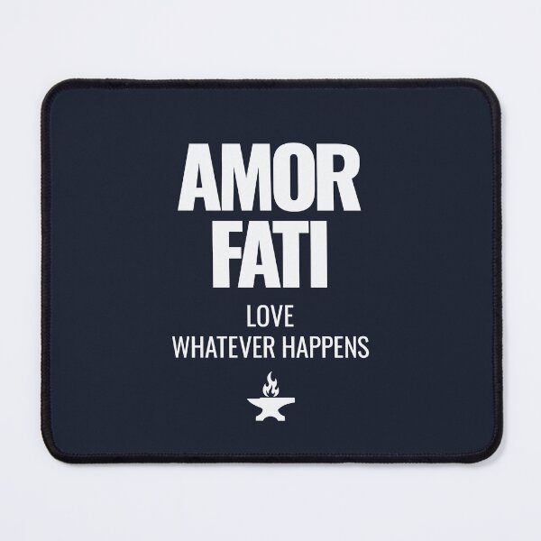 Item preview, Amor Fati - Bold Stoic Quote - Light Version designed and sold by Stoic Core.