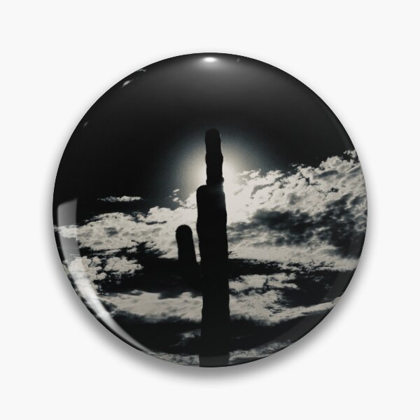 Item preview, Midnight Cactus in Monochrome designed and sold by meganlaub1.