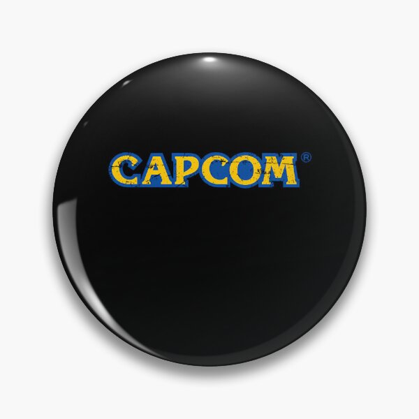 Item preview, Capcom Arcade Gaming Yellow Blue Distressed designed and sold by DavideCigala.