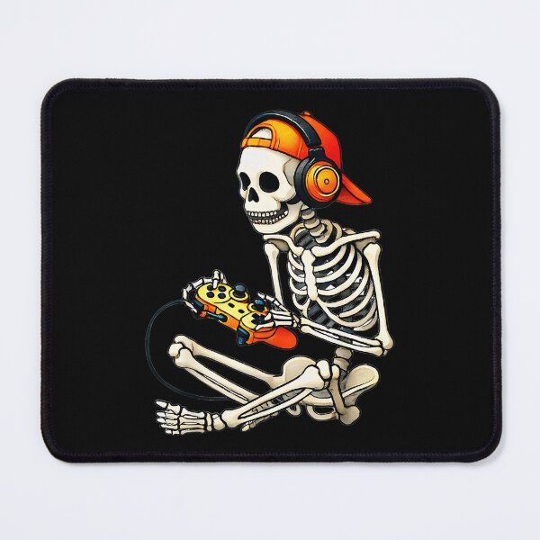 Item preview, Skeleton Gamer Video Game Player designed and sold by CharlieConon.