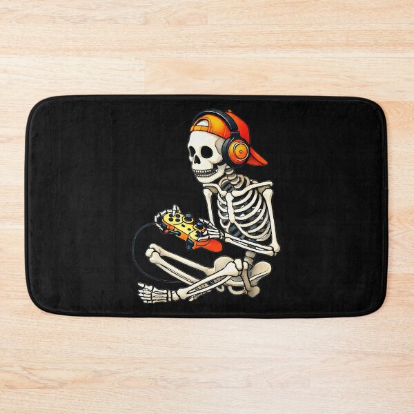 Item preview, Skeleton Gamer Video Game Player designed and sold by CharlieConon.
