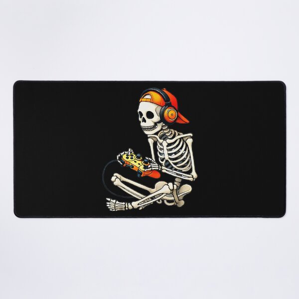 Item preview, Skeleton Gamer Video Game Player designed and sold by CharlieConon.