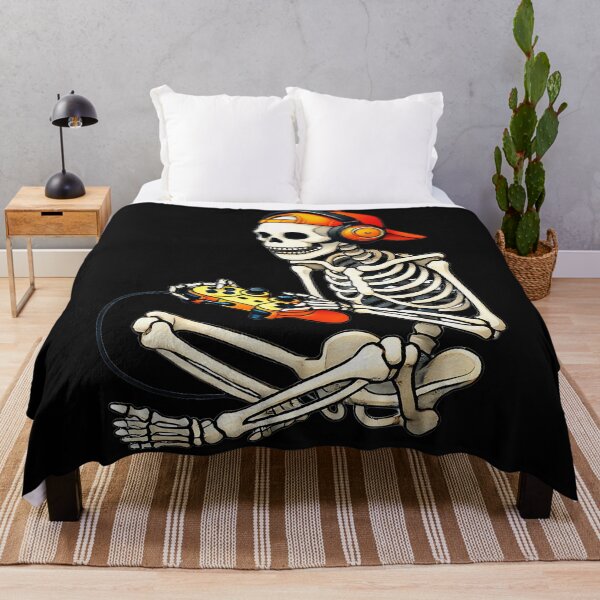 Item preview, Skeleton Gamer Video Game Player designed and sold by CharlieConon.