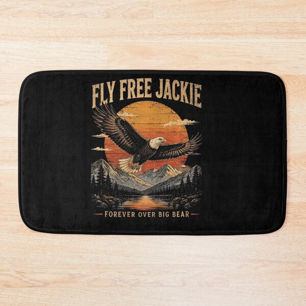 Item preview, Fly Free Jackie Eagle Memorial Tribute For Men Women designed and sold by Amerakstore.