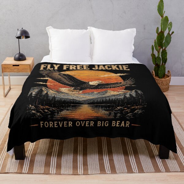 Item preview, Fly Free Jackie Eagle Memorial Tribute For Men Women designed and sold by Amerakstore.