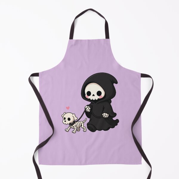 Item preview, Cute Grim Reaper Walking Skeleton Dog designed and sold by BrownHorse90s.