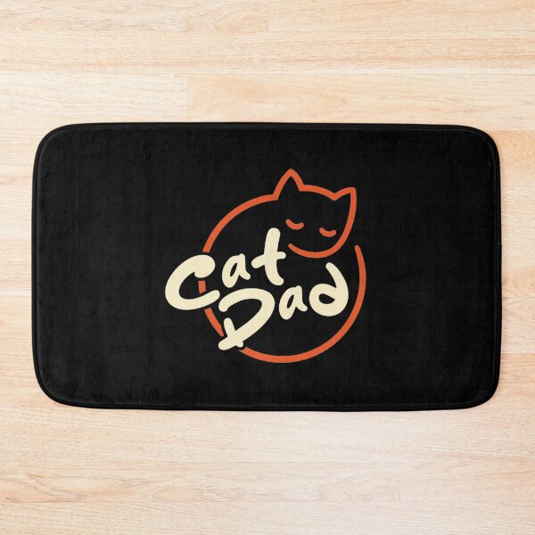 Item preview, Cat Dad Retro Circle Design designed and sold by Dmo3HarkoArt.