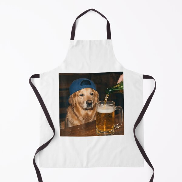 Item preview, Golden Retriever Drinking Beer Funny Dog Meme designed and sold by Newfacedesi.