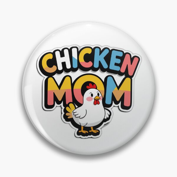 Item preview, Cute Chicken Mom Retro Vintage designed and sold by ThreadSignalHQ.