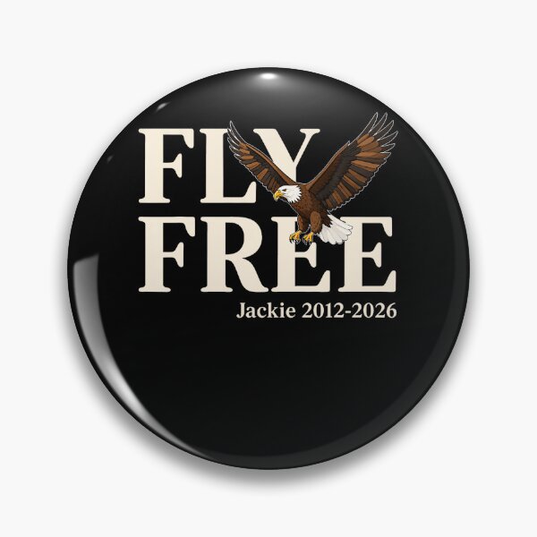 Item preview, Fly Free Jackie Bald Eagle Memorial 2012 2026 designed and sold by DavidThe1.