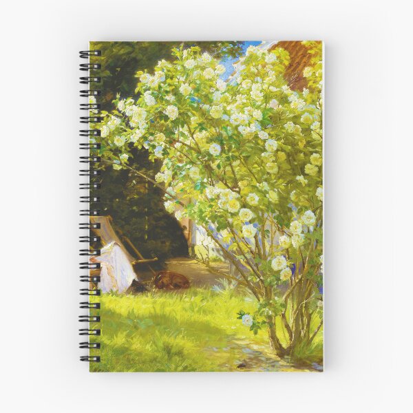 Item preview, P.S. Krøyer – Roses: Marie Krøyer Seated in the Deckchair in the Garden  designed and sold by VenusArt7.