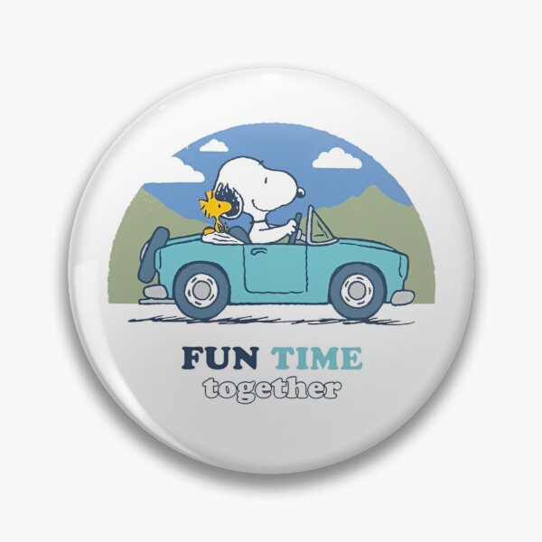 Item preview, Snoopy Driving Car Fun Time Together designed and sold by sauruscreated.
