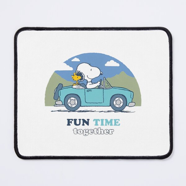 Item preview, Snoopy Driving Car Fun Time Together designed and sold by sauruscreated.
