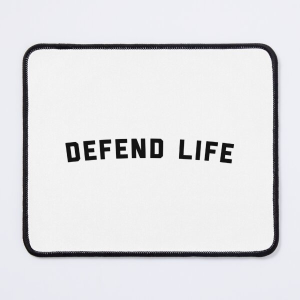 Item preview, Defend Life Sticker designed and sold by carlocurley.