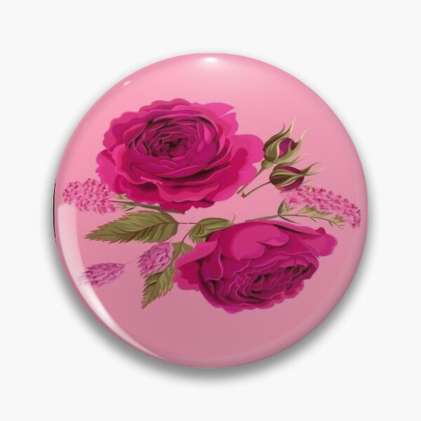 Item preview, Dreamy Roses And Buds Pink Background Artwork  designed and sold by NivyasArtistry.