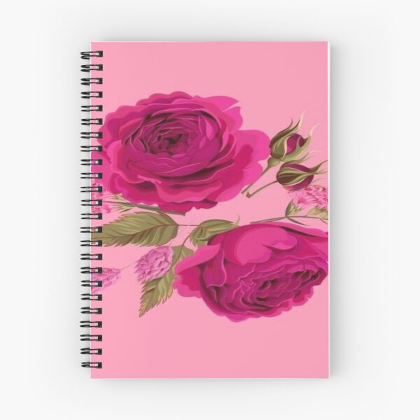 Item preview, Dreamy Roses And Buds Pink Background Artwork  designed and sold by NivyasArtistry.