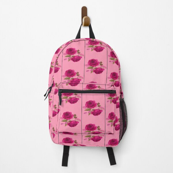 Item preview, Dreamy Roses And Buds Pink Background Artwork designed and sold by NivyasArtistry.
