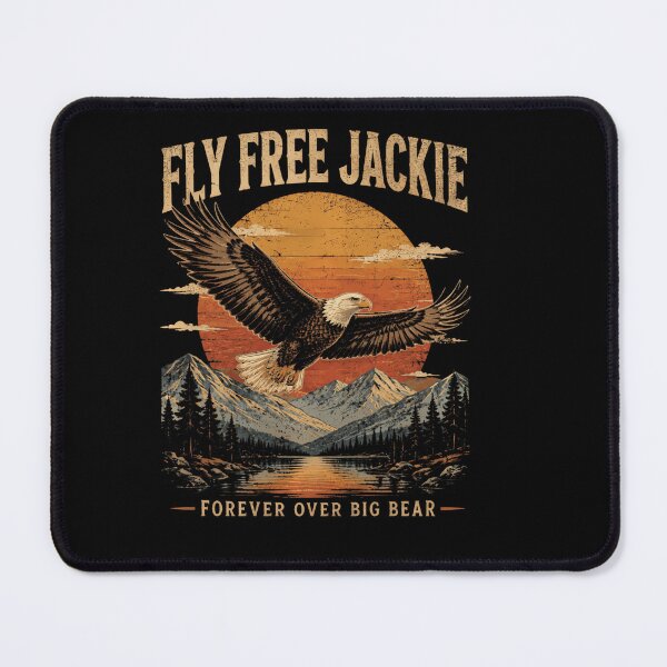Item preview, Fly Free Jackie Eagle Memorial Tribute For Men Women designed and sold by DavidThe1.