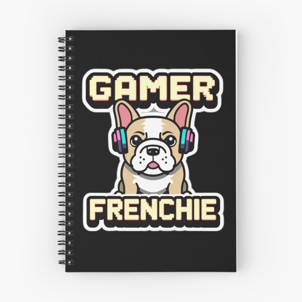 Item preview, Funny Gamer Frenchie Pixel Art designed and sold by ThreadSignalHQ.