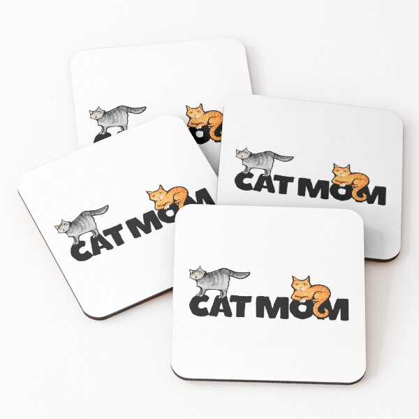 Item preview, Cat Mom Text and Cute Cats Design designed and sold by Dmo3HarkoArt.