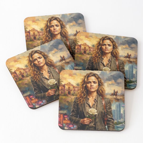 Item preview, Queen of the South Crime Drama Fine Art Tribute designed and sold by Art's Diner.