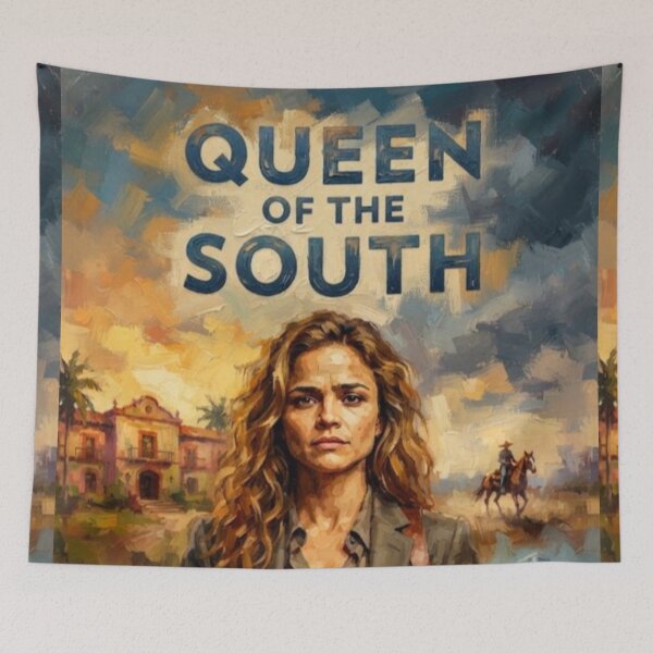 Item preview, Queen of the South Crime Drama Fine Art Tribute designed and sold by Art's Diner.