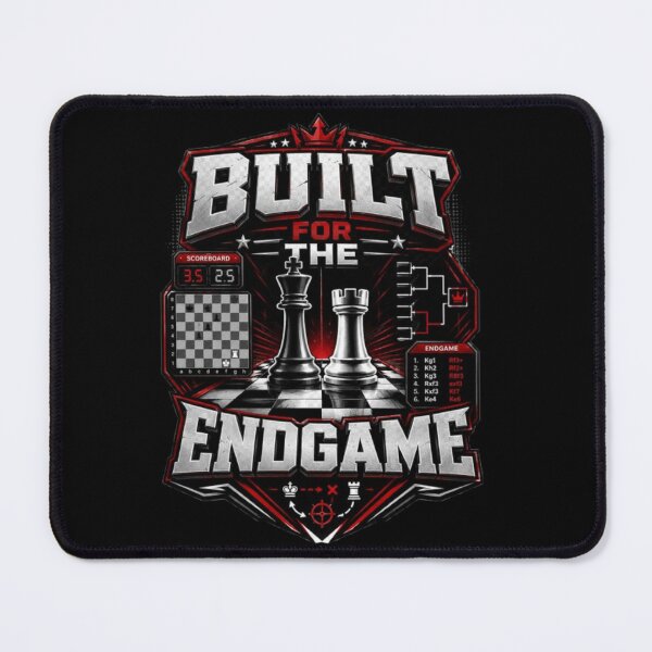 Item preview, Built For The Endgame Competitive Chess Player designed and sold by KnightVibe.