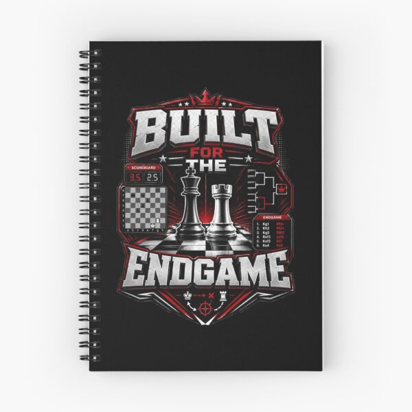 Item preview, Built For The Endgame Competitive Chess Player designed and sold by KnightVibe.