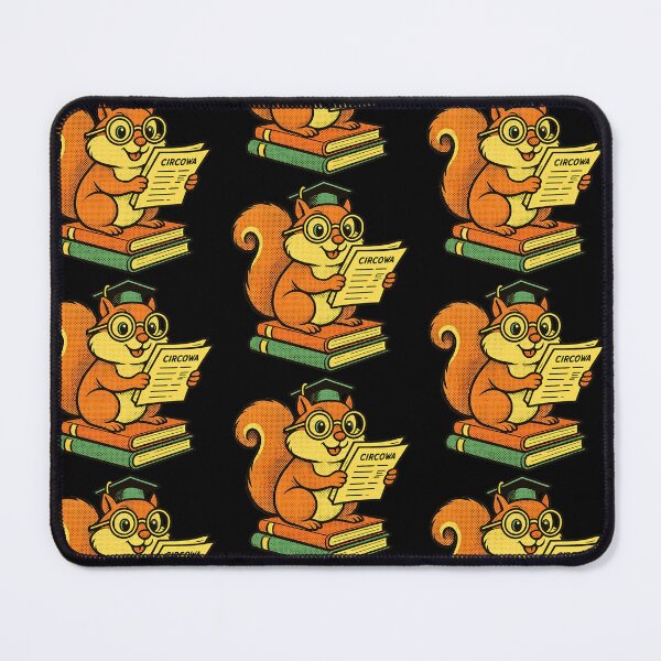 Item preview, Retro Scholar Squirrel Graduation Book Lover designed and sold by TrinovaCreates.