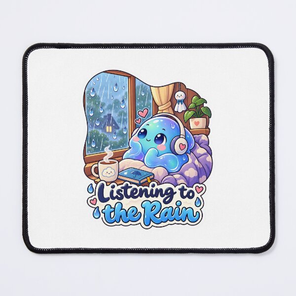 Item preview, Rainy Day Blob Monster designed and sold by Thai Vibe Studio.