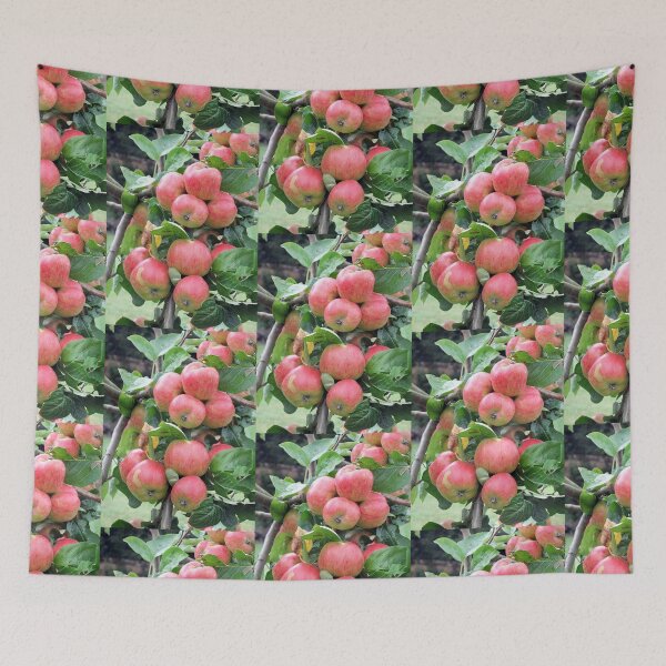 Item preview, Red Apples Orchard Harvest designed and sold by pinkal.