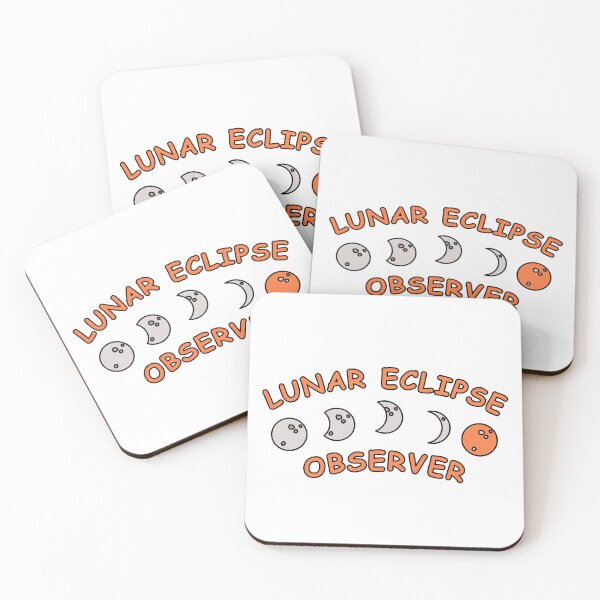 Item preview, Lunar Eclipse Observer Moon Astronomy Stargazer Design designed and sold by DesignDazzles.