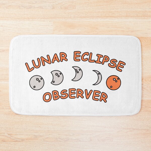 Item preview, Lunar Eclipse Observer Moon Astronomy Stargazer Design designed and sold by DesignDazzles.