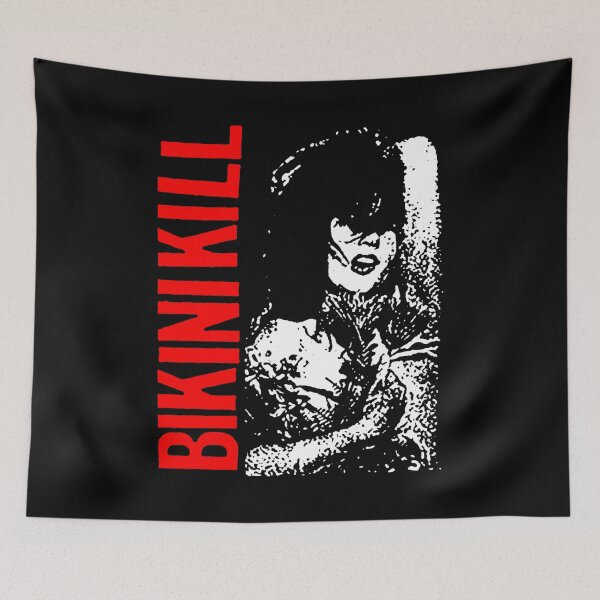 Item preview, Red Typography Silhouette Style Punk Rock Band  designed and sold by gppdsgn.