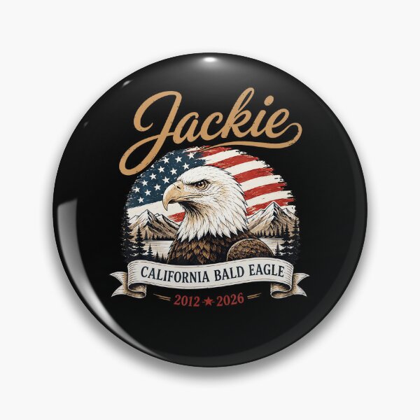 Item preview, Fly High Jackie Bald Eagle Forever Our Queen Memorial designed and sold by DavidThe1.