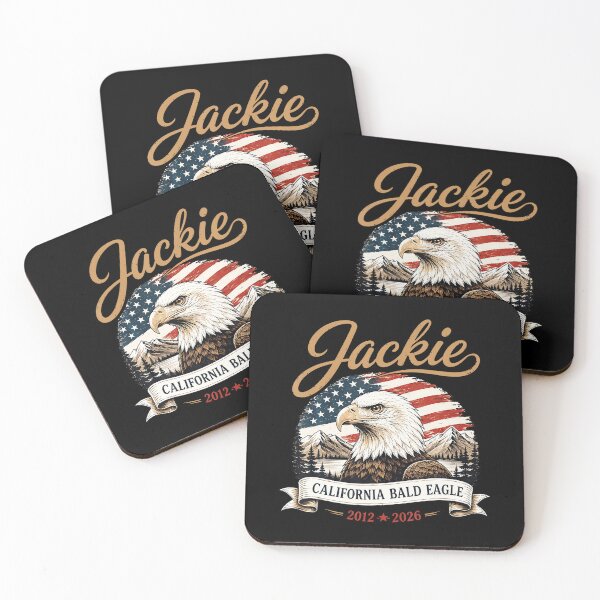 Item preview, Fly High Jackie Bald Eagle Forever Our Queen Memorial designed and sold by DavidThe1.
