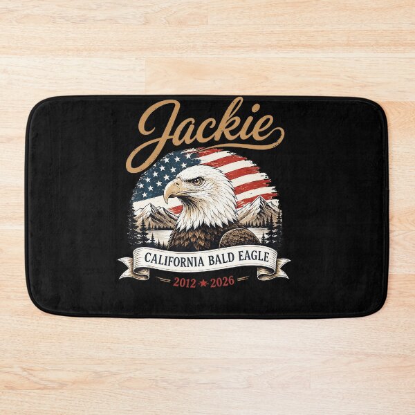 Item preview, Fly High Jackie Bald Eagle Forever Our Queen Memorial designed and sold by DavidThe1.