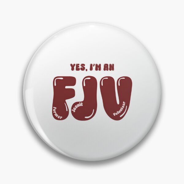 Item preview, Former Jesuit Volunteer (Fjv) Sticker designed and sold by carlocurley.