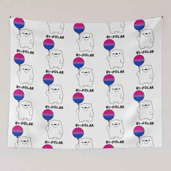 Item preview, Bipolar Polar Bear designed and sold by ri-npiegel.